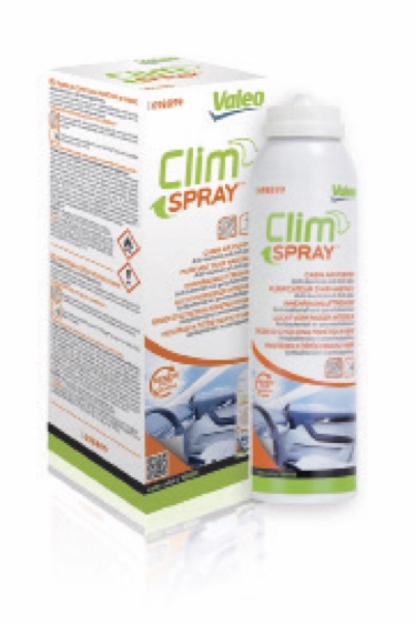 Valeo ClimSpray, certifié virucide en désinfection de l’habitacle
