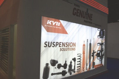 KYB sort à Dubaï sa nouvelle offre : la gamme des pièces de suspension