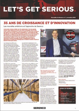 Serenco : 35 ans de croissance et d’innovation