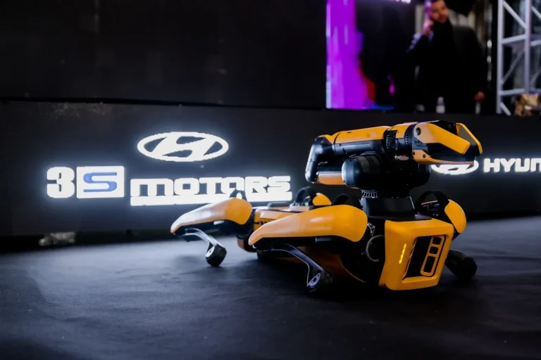 Un robot chez Alpha Hyundai Tunisia