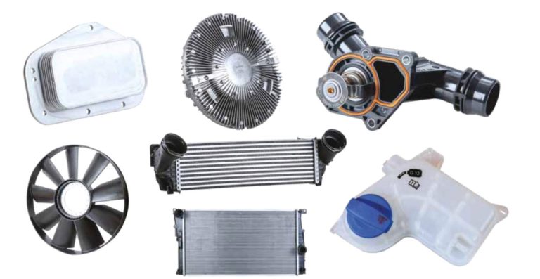 La plus vaste gamme de pièces de rechange de refroidissement pour véhicules hybrides et électriques